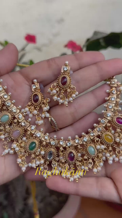 Roop Multicolour Necklace