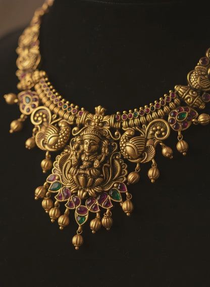 Sukh Laxmi Temple Necklace