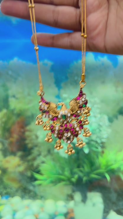 Varnika garunda Necklace Set