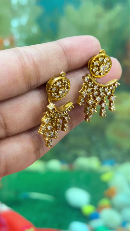 AD 2-in-1 Earrings