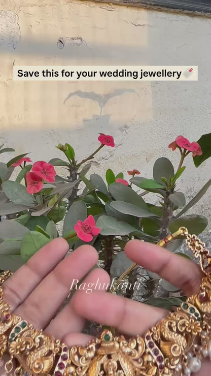 Kavya Laxmi Temple necklace