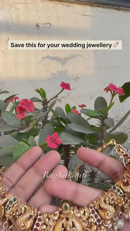 Kavya Laxmi Temple necklace