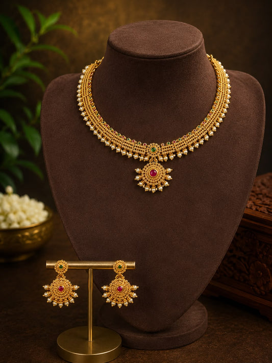 Madhulika Necklace Set