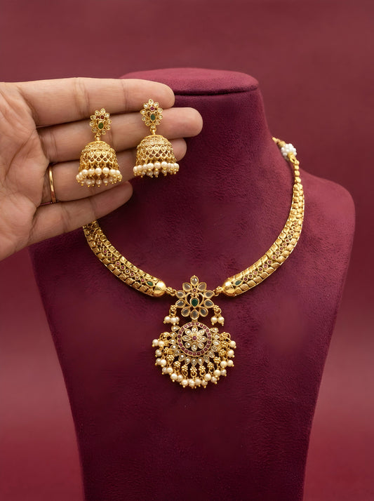 Kanakavalli Necklace Set