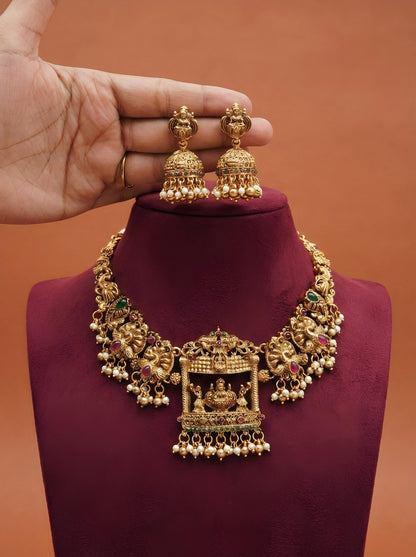 Antique Temple Necklace set