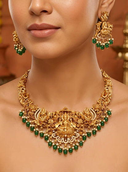 Vaidika Laxmi Necklace Set