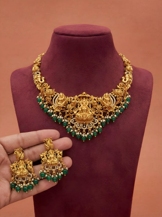 Vaidika Laxmi Necklace Set